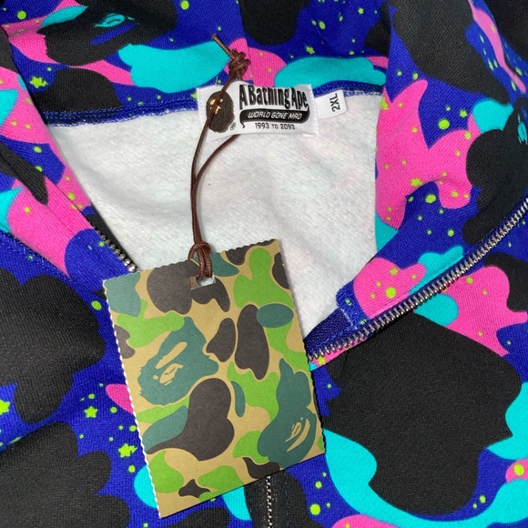 A BATHING APE Sweaters A Bathing Ape X Kid Cudi Shark Full Zip